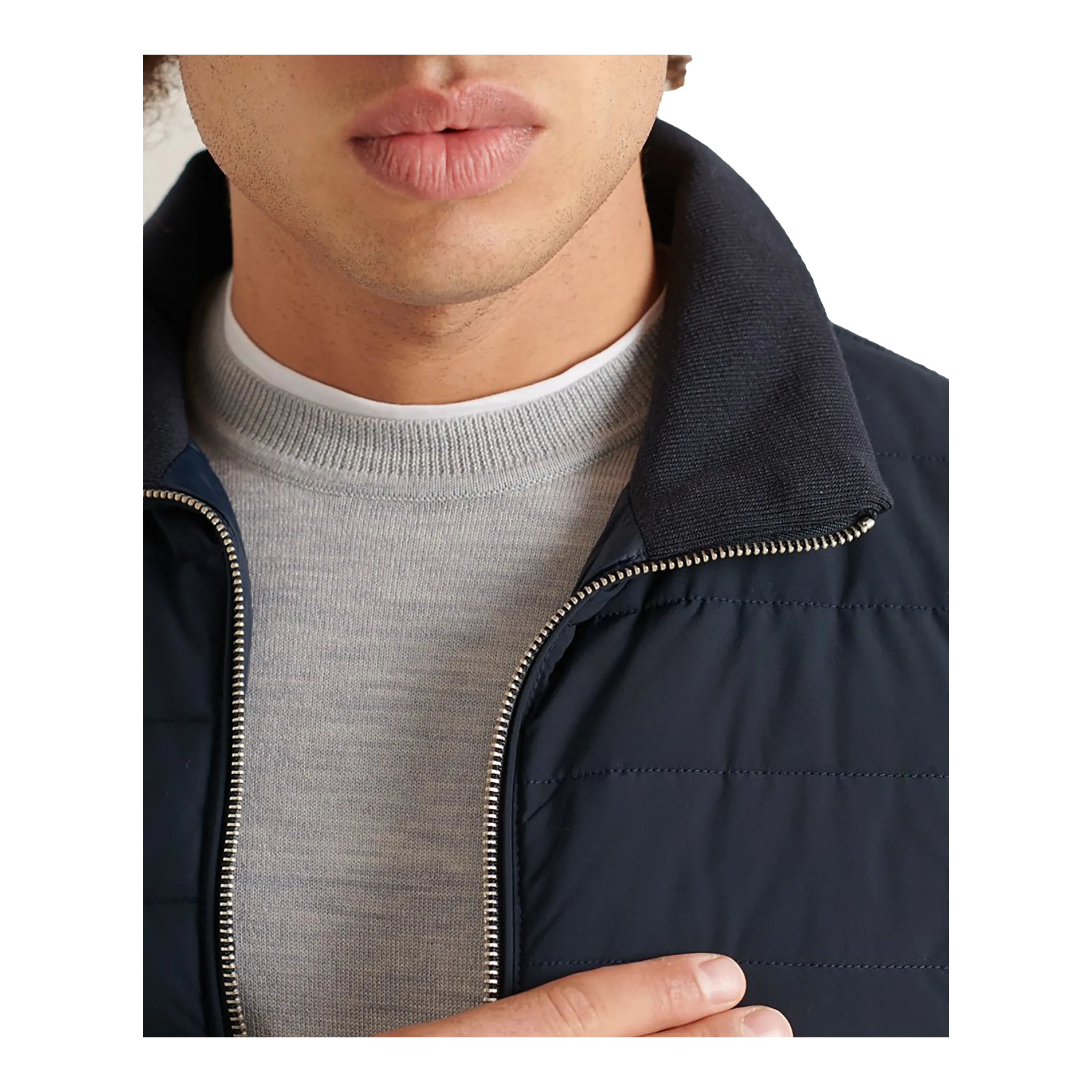 Superdry Studios Padded Knit Mix Jacket