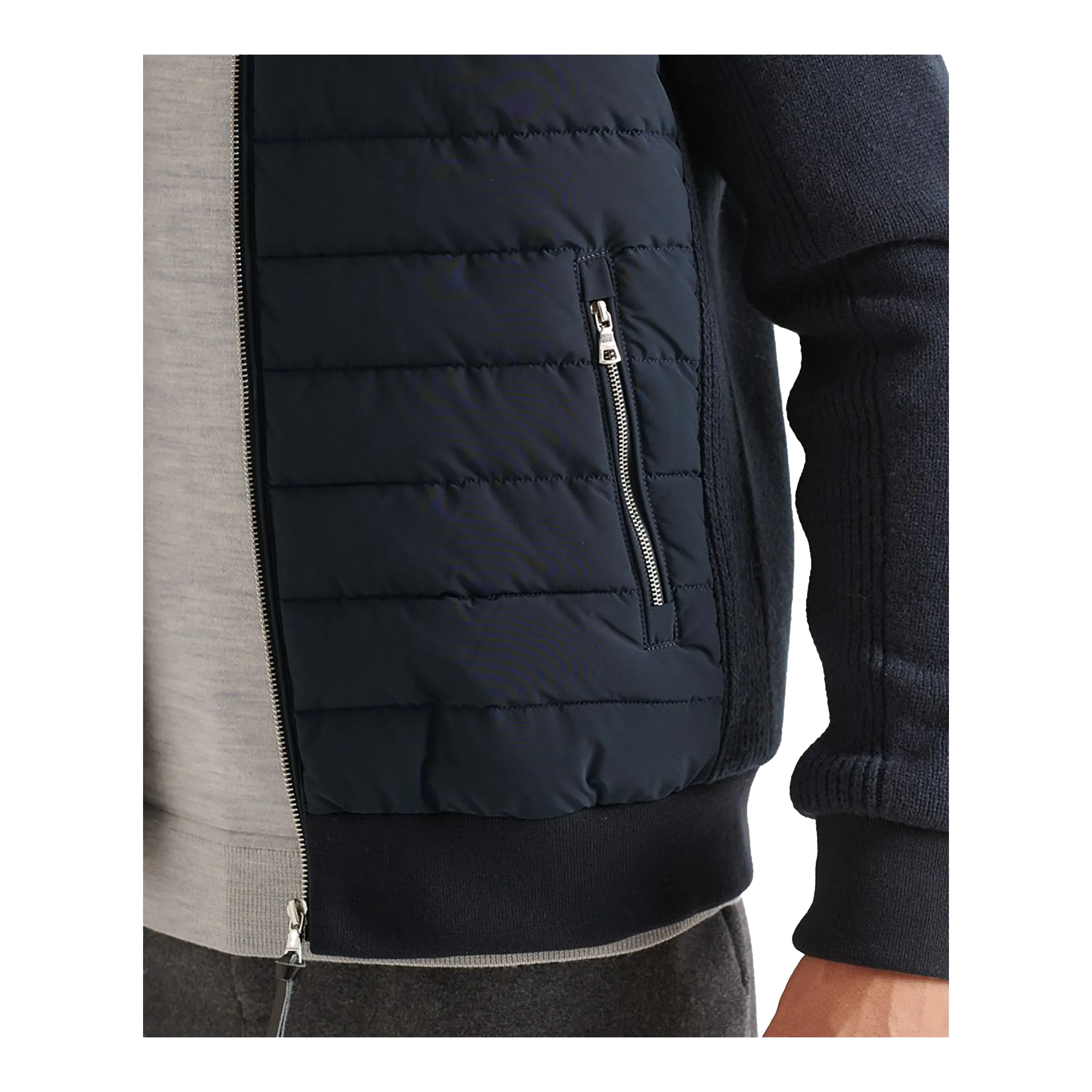 Superdry Studios Padded Knit Mix Jacket