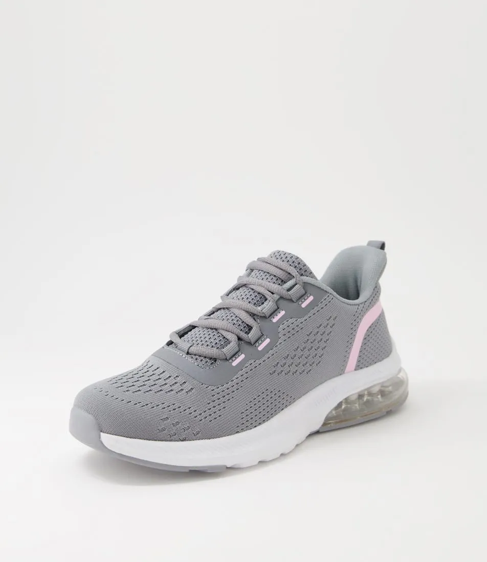 SUPERSOFT Bubble Light Grey Knit Sneakers