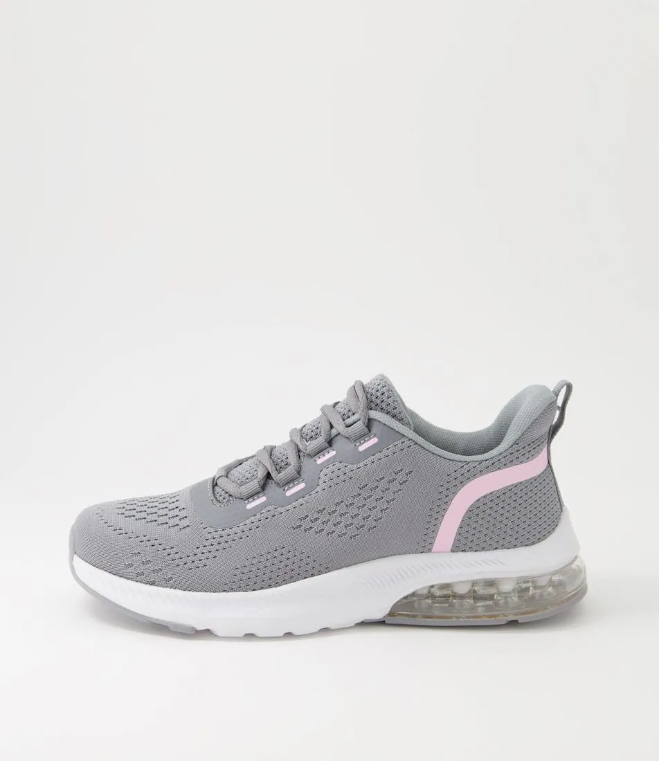 SUPERSOFT Bubble Light Grey Knit Sneakers