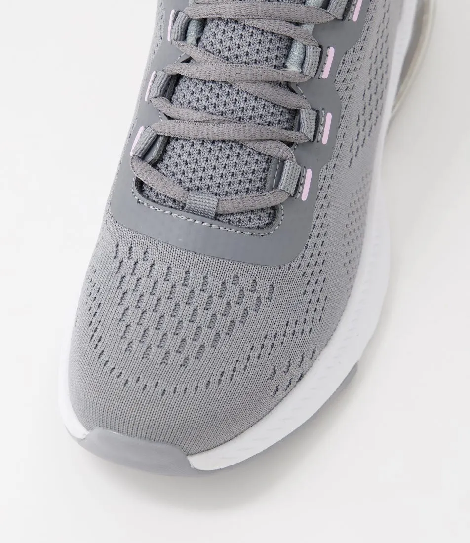 SUPERSOFT Bubble Light Grey Knit Sneakers