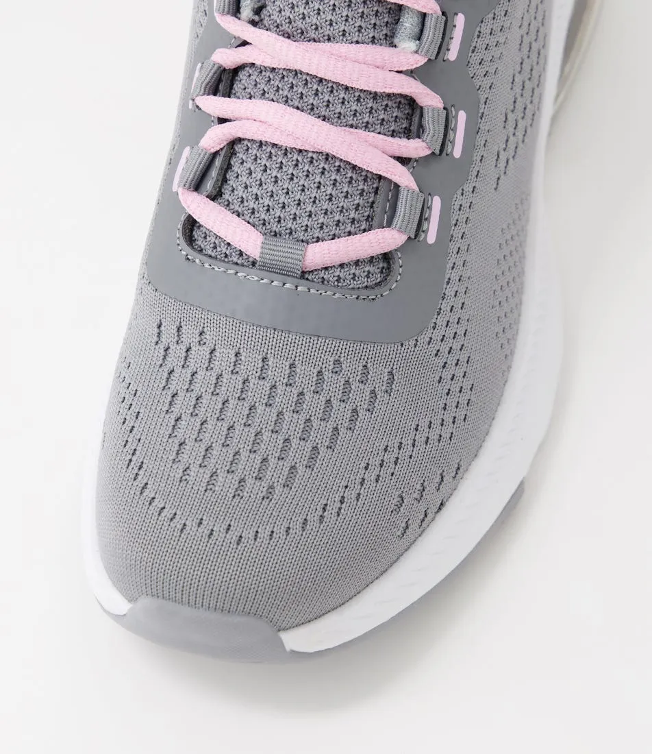 SUPERSOFT Bubble Light Grey Knit Sneakers