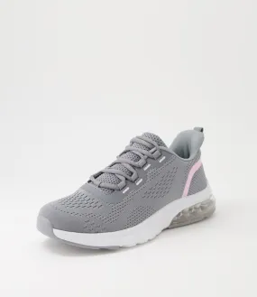 SUPERSOFT Bubble Light Grey Knit Sneakers