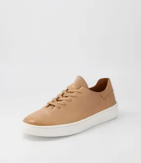 SUPERSOFT Tradme Camel Leather Sneakers