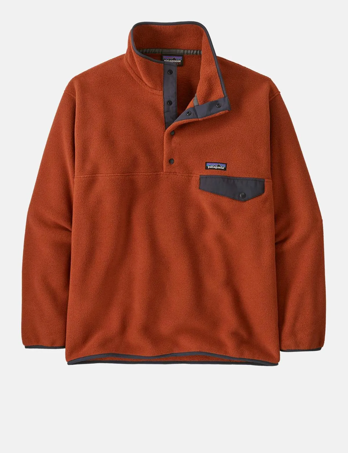 Synch Snap-T Pullover - Burnished Red