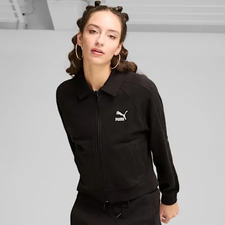 T7 Women's Track Jacket | PUMA Black-PUMA Black | PUMA Shop All Puma | PUMA 