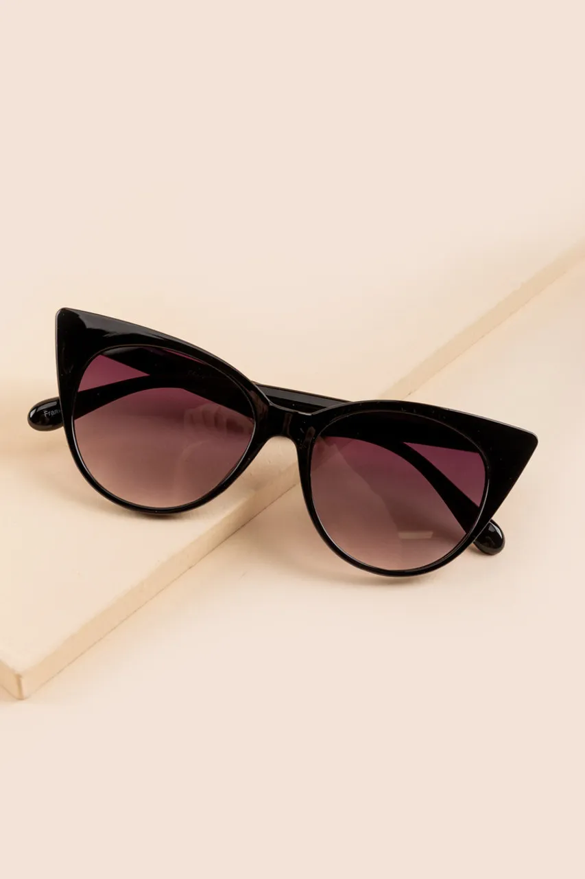 Talia Oversize Cateye Sunglasses