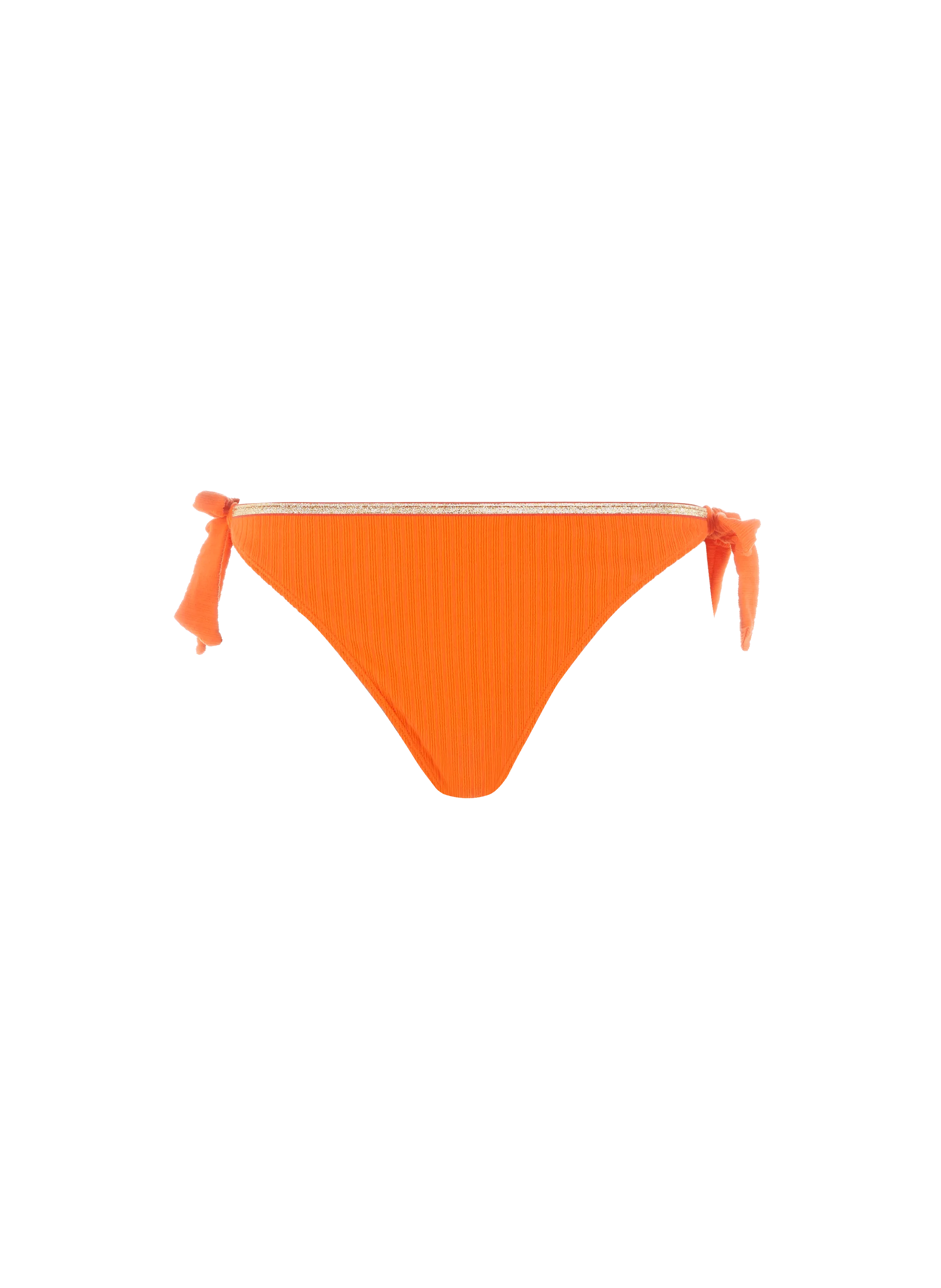 The new  Textured bikini bottoms - Orange