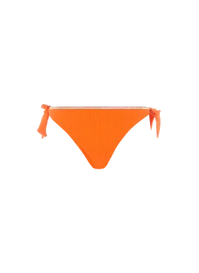 The new  Textured bikini bottoms - Orange