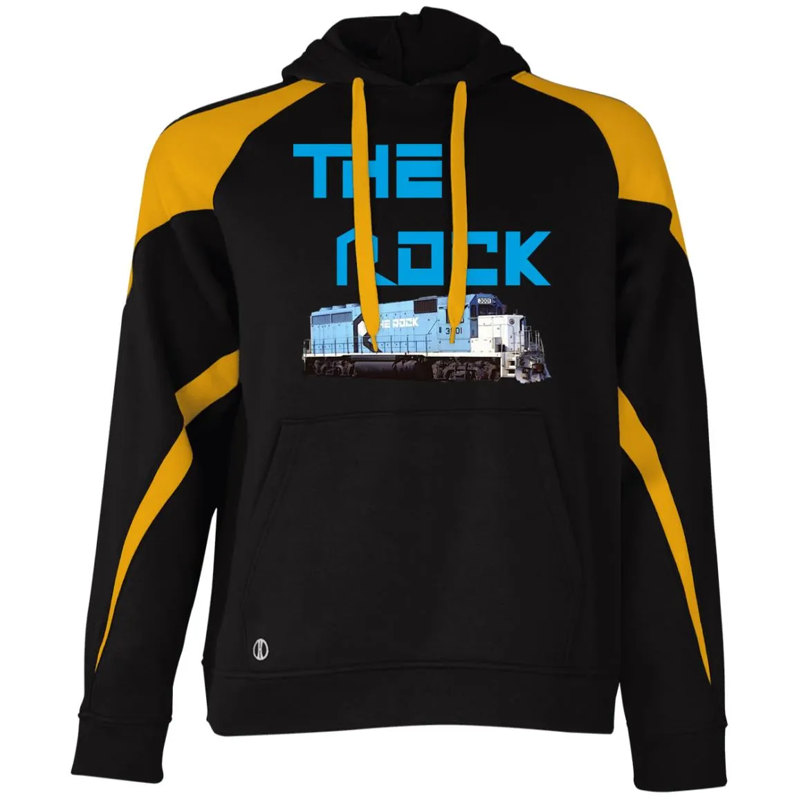 The Rock Loco Athletic Colorblock Fleece Hoodie