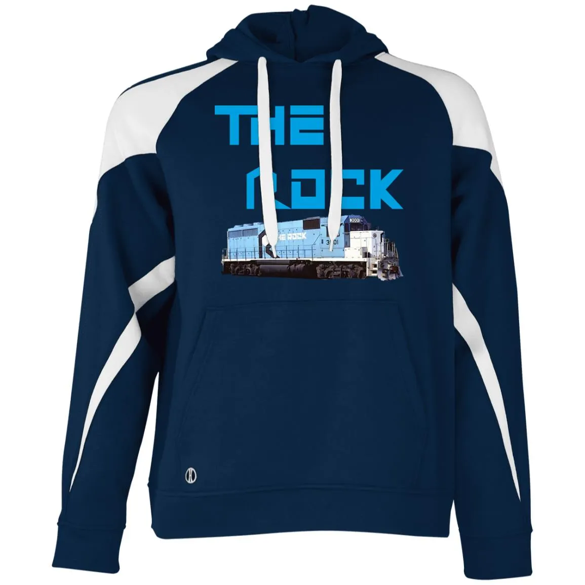 The Rock Loco Athletic Colorblock Fleece Hoodie