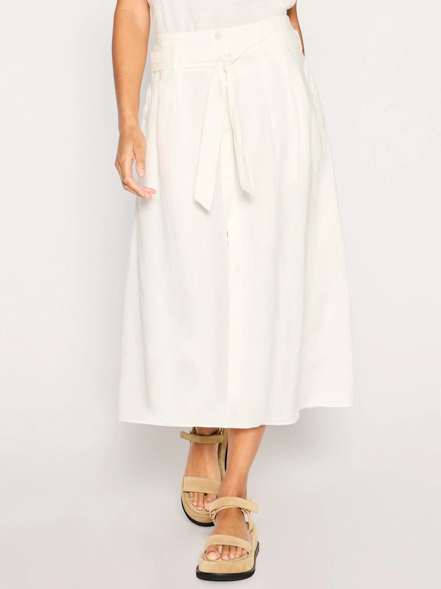 The Teagan Belted Skirt