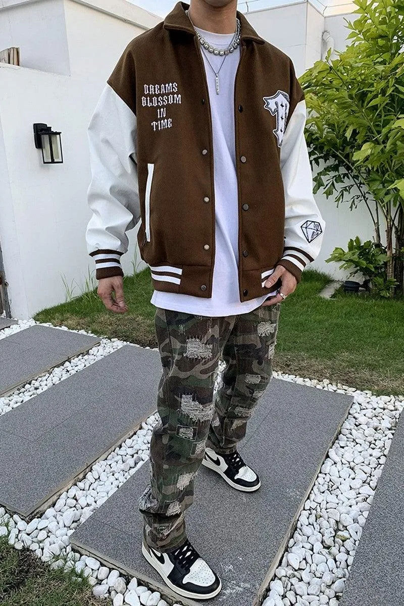 Time Patches Varsity Jacket - EU Only