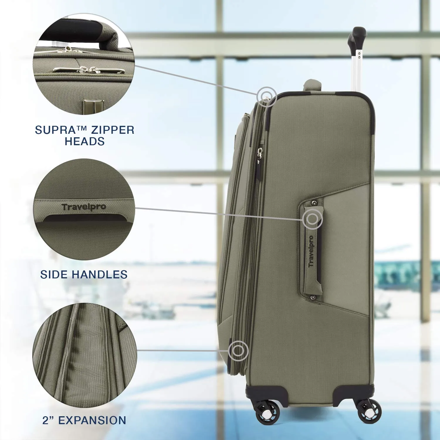 Travelpro Maxlite 5 Carry-On 19-Inch 4-Wheel Softside Luggage  