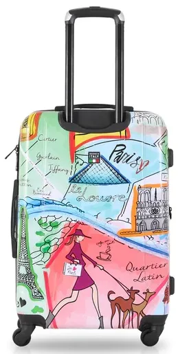 Tucci J'aime Paris 3-Piece Luggage Set 