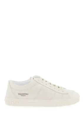 VALENTINO GARAVANI leather cityplanet sneakers