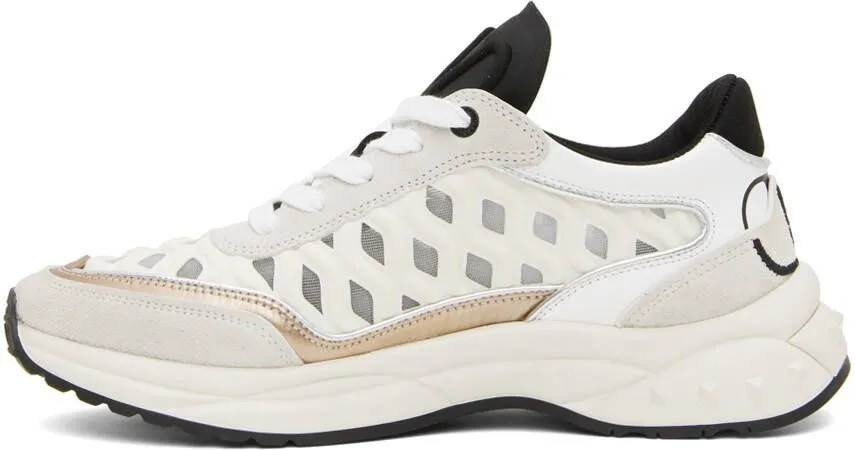 Valentino Garavani Off-White Ready Go Runner Low Sneakers