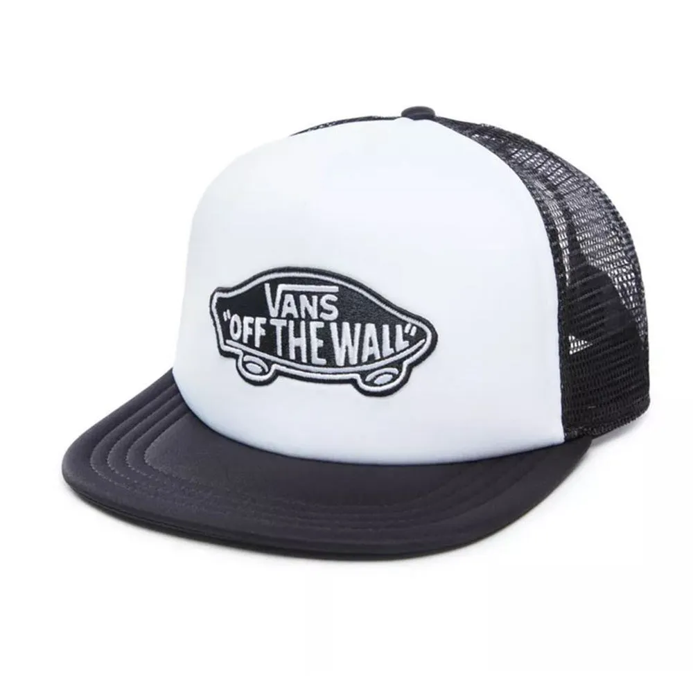 Vans Classic Patch Trucker Cap - White/Black