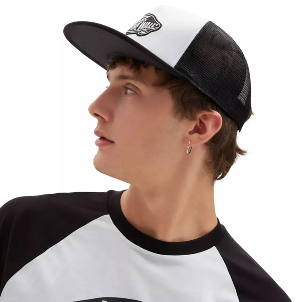 Vans Classic Patch Trucker Cap - White/Black