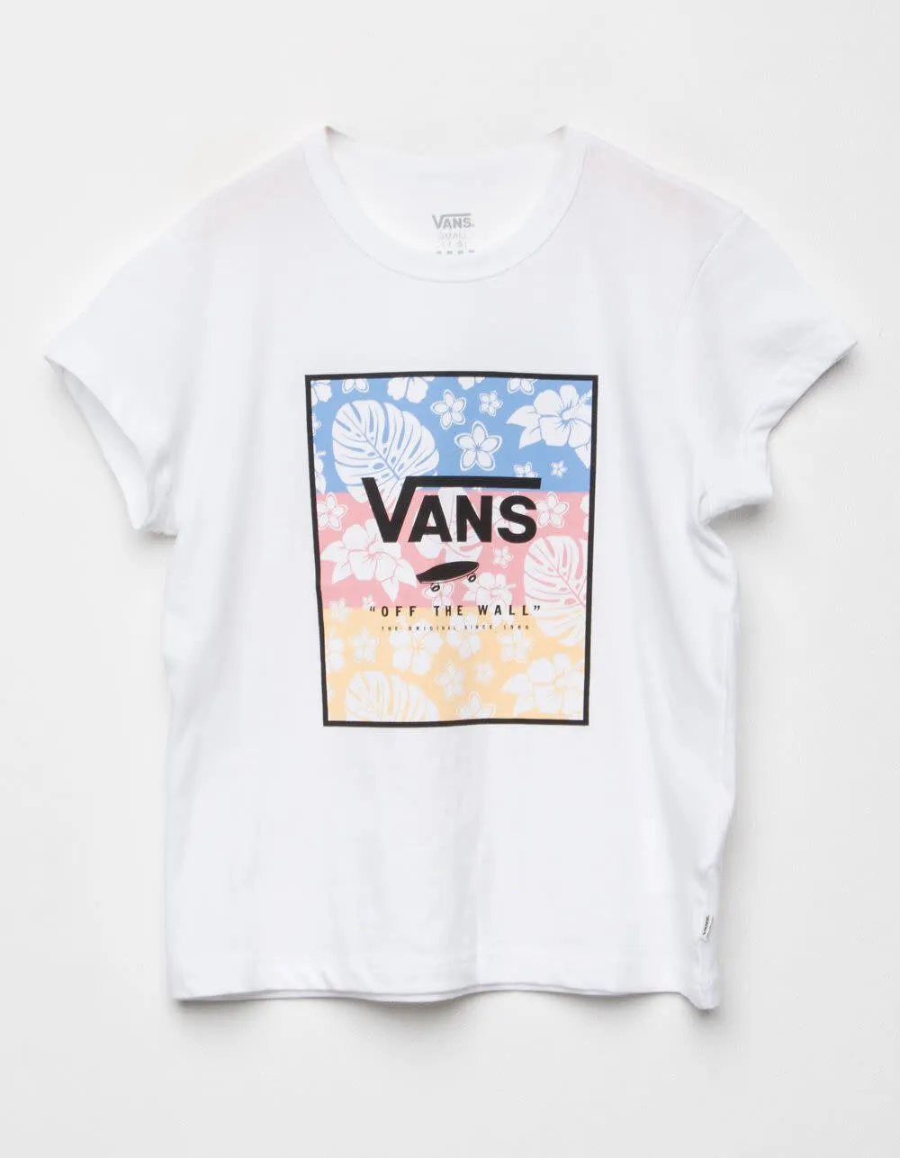 Vans Lava Box Girls T-Shirt - White -