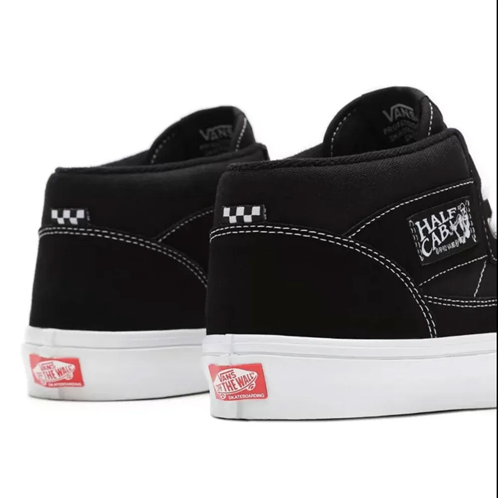 Vans Skate Half Cab Trainers - Black/White