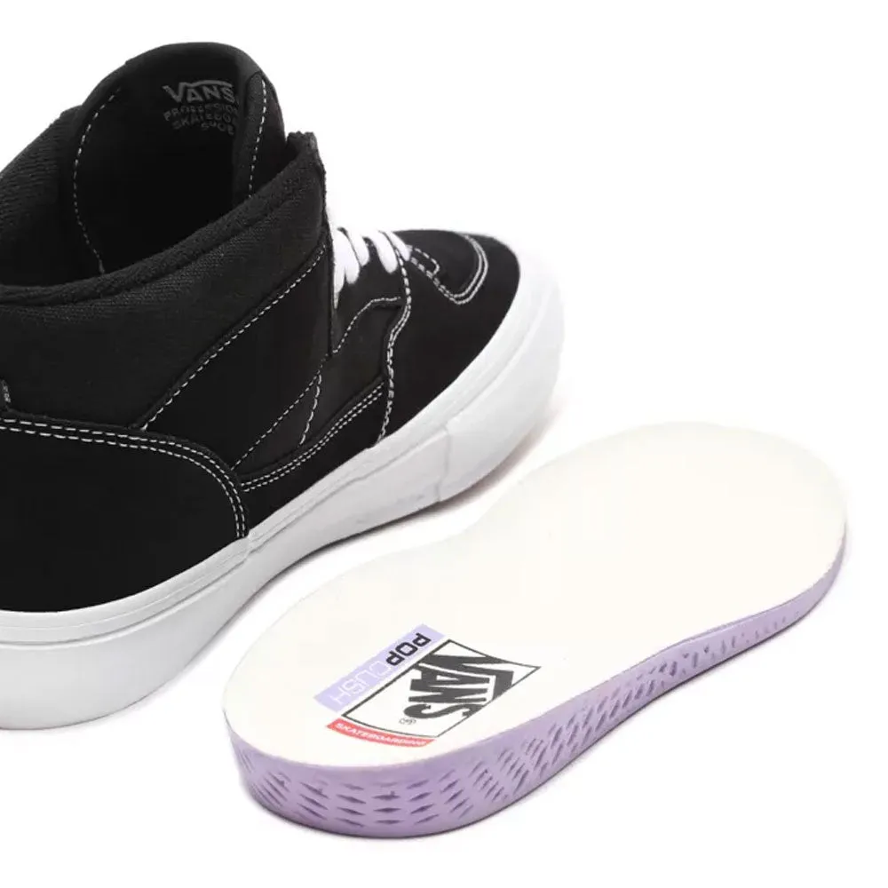 Vans Skate Half Cab Trainers - Black/White