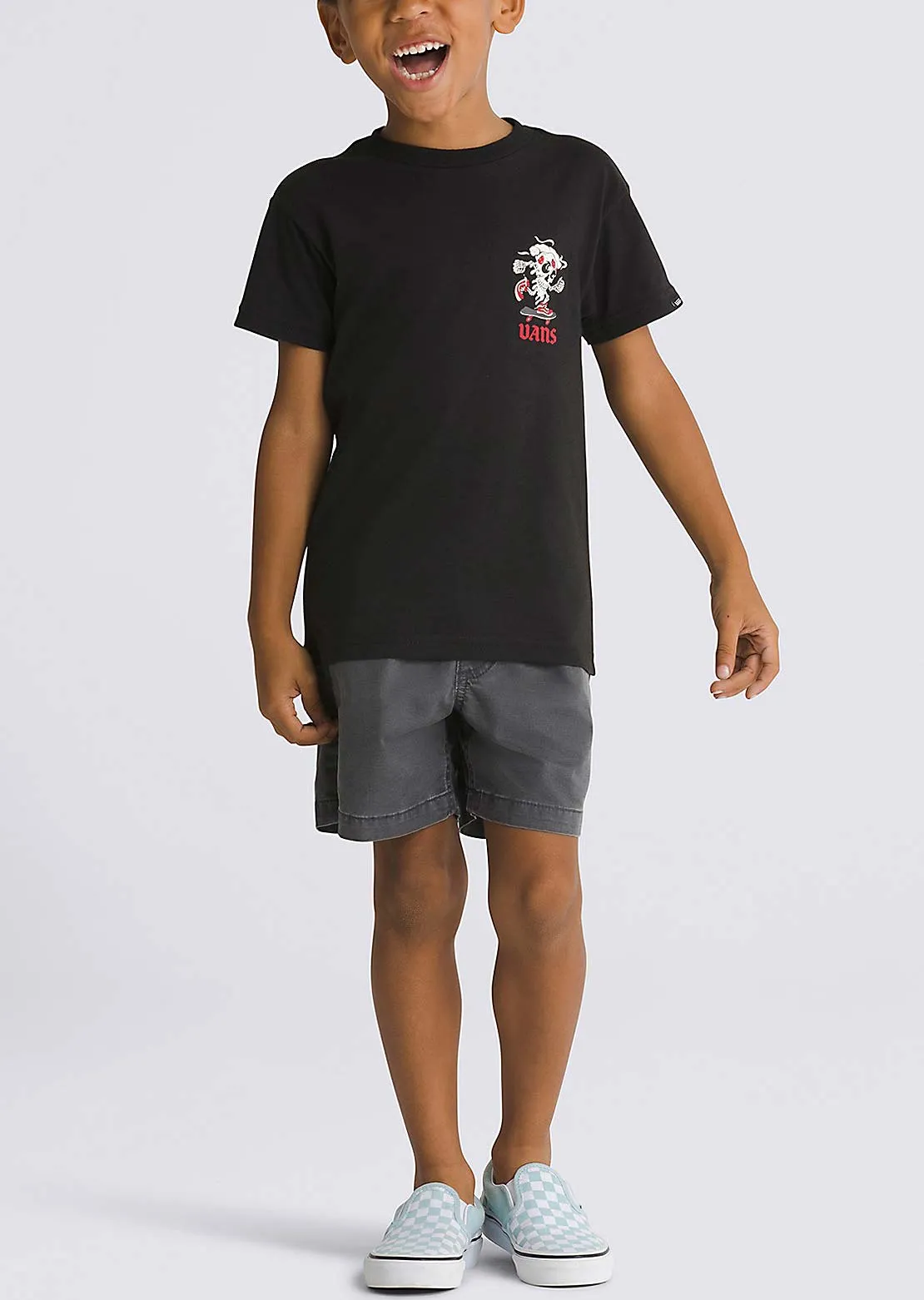 Vans Toddler Pizza Skull SS T-Shirt