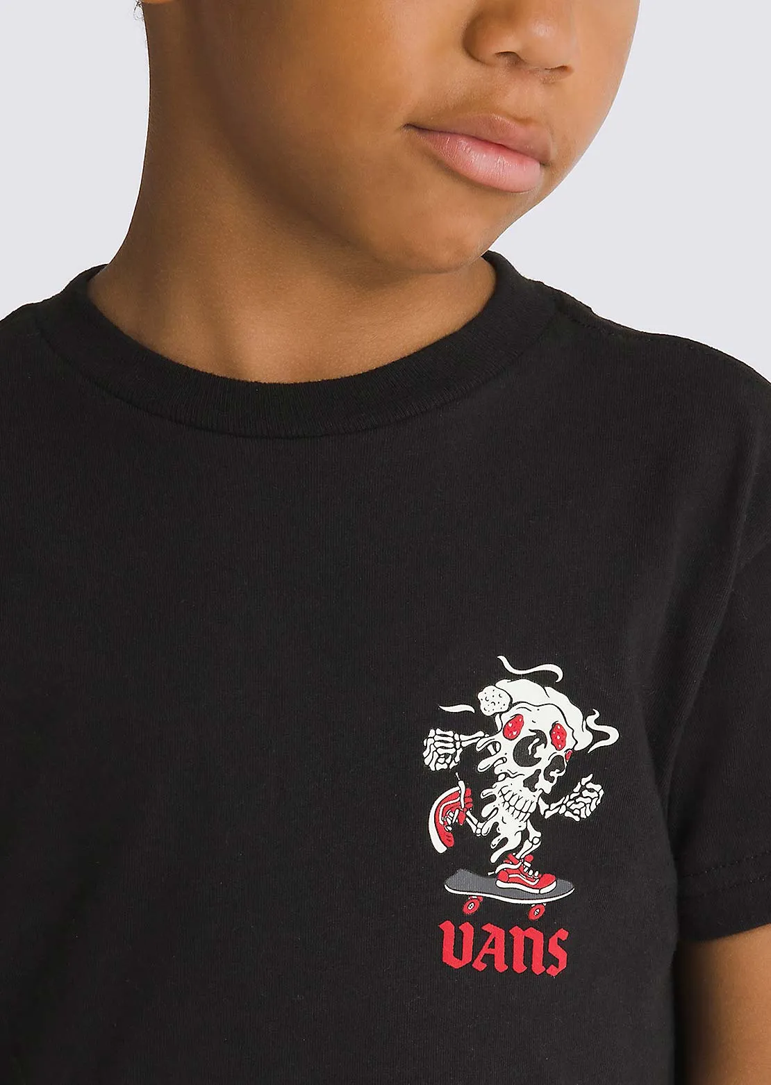 Vans Toddler Pizza Skull SS T-Shirt