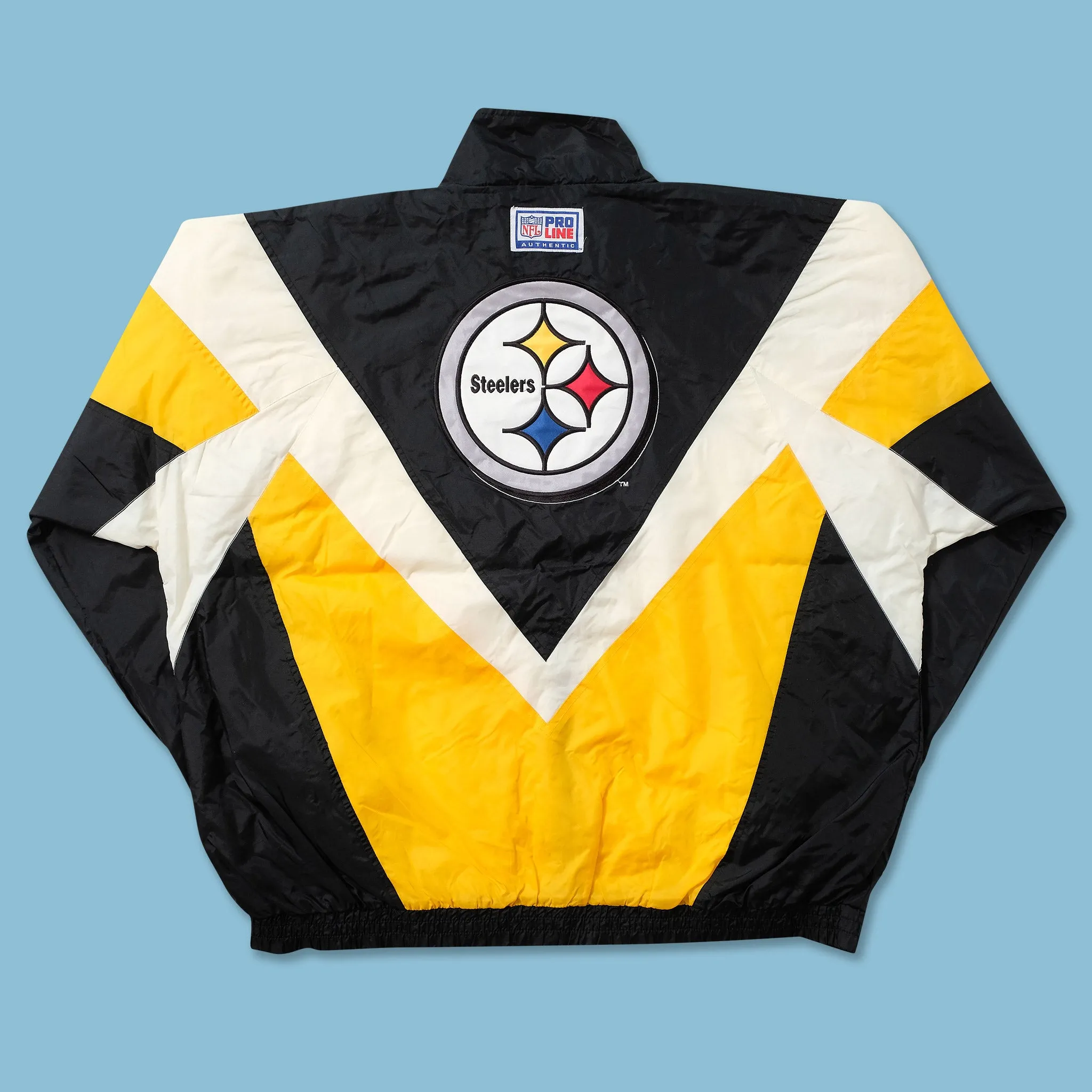 Vintage Reebok Pittsburgh Steelers Light Jacket XLarge