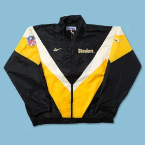 Vintage Reebok Pittsburgh Steelers Light Jacket XLarge