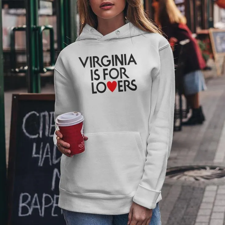 Vintage Virginia Is For The Lovers For Men Women Women Hoodie