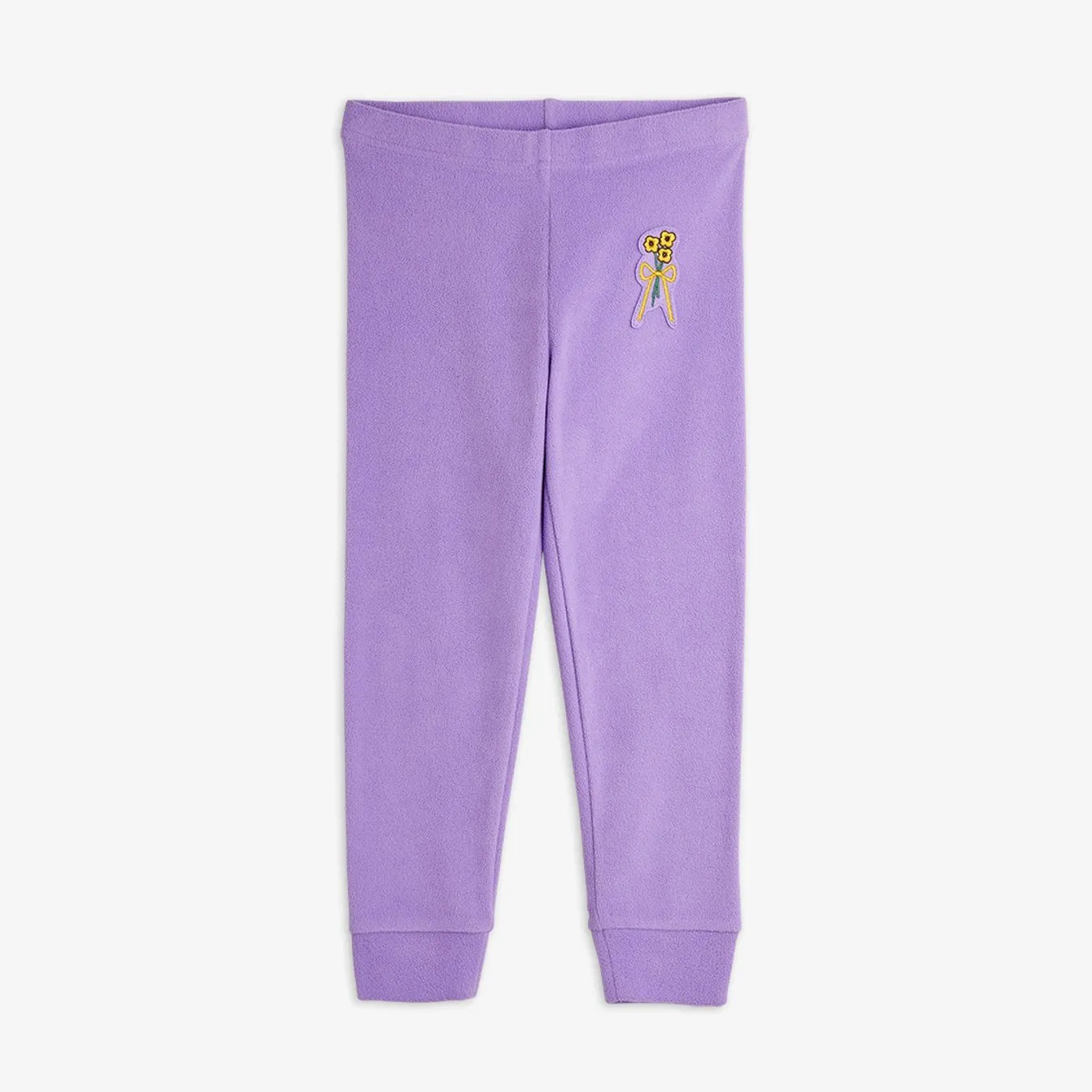 WINTER FLOWERS FLEECE TROUSERS - MINI RODINI