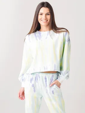     Z SUPPLY  Women's Tempest Sorbet Skies Tie-Dye Pullover    